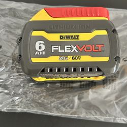 $100 NEW Dewalt Flexvolt  6.0Ah Battery 