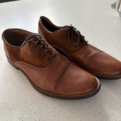 Aldo Size 10 1/2 Leather Dress Shoes