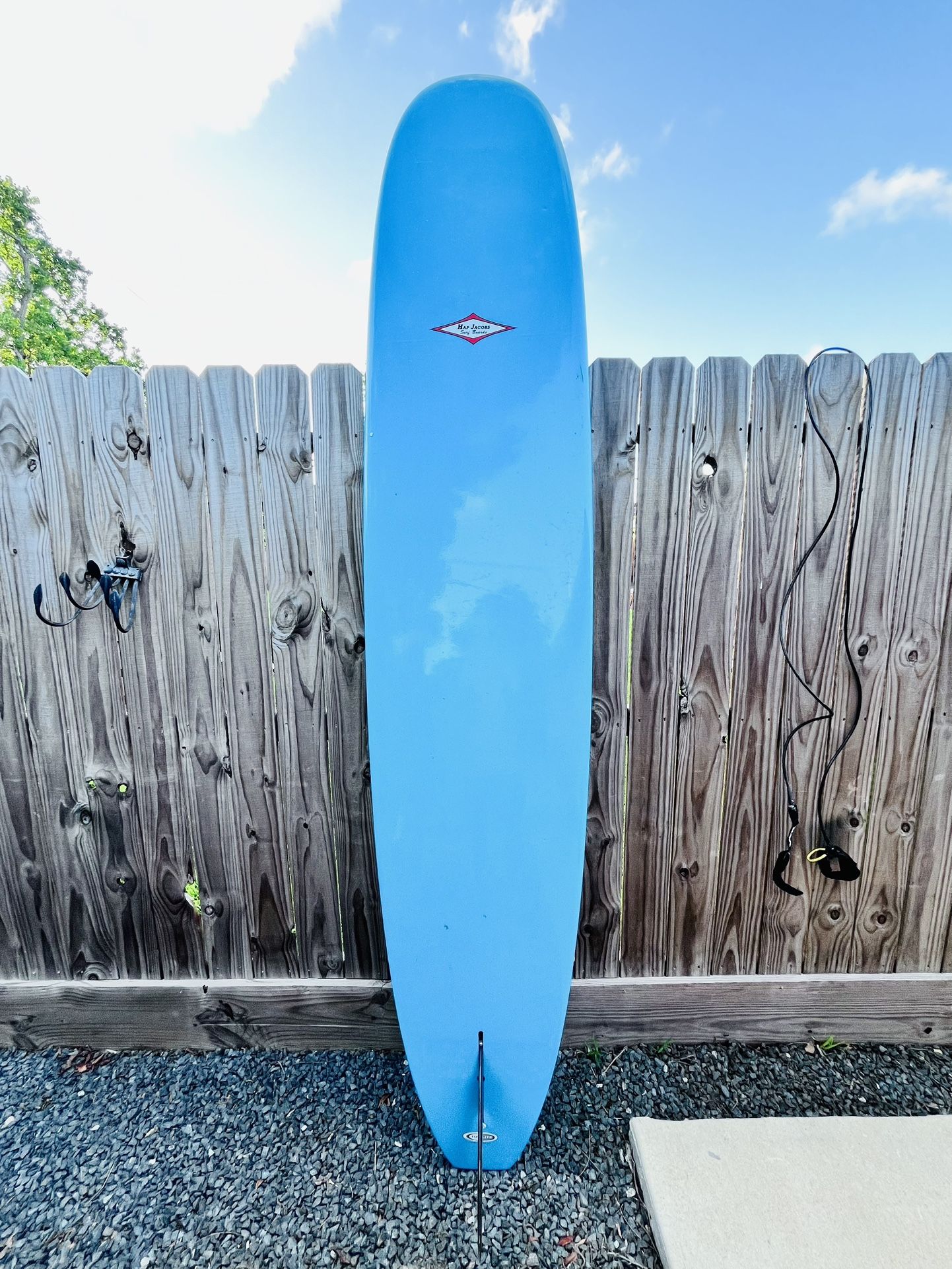 Hap Jacobs Tuflite Nose Rider 9'6” Surfboard With Dakine Bag And