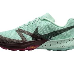 Nike Kiger 10 Trail Running Shoes (Mint Foam/Burgundy Crush/Sweet Beet/Seaweed) 