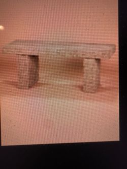 Granite bench