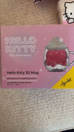 Hello Kitty Glass Mug