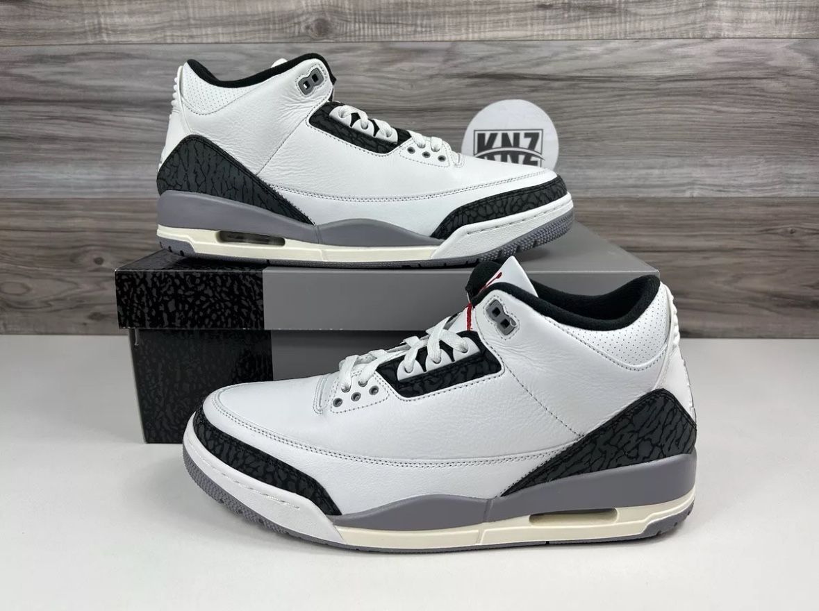 Jordan 3 Retro Cement Grey