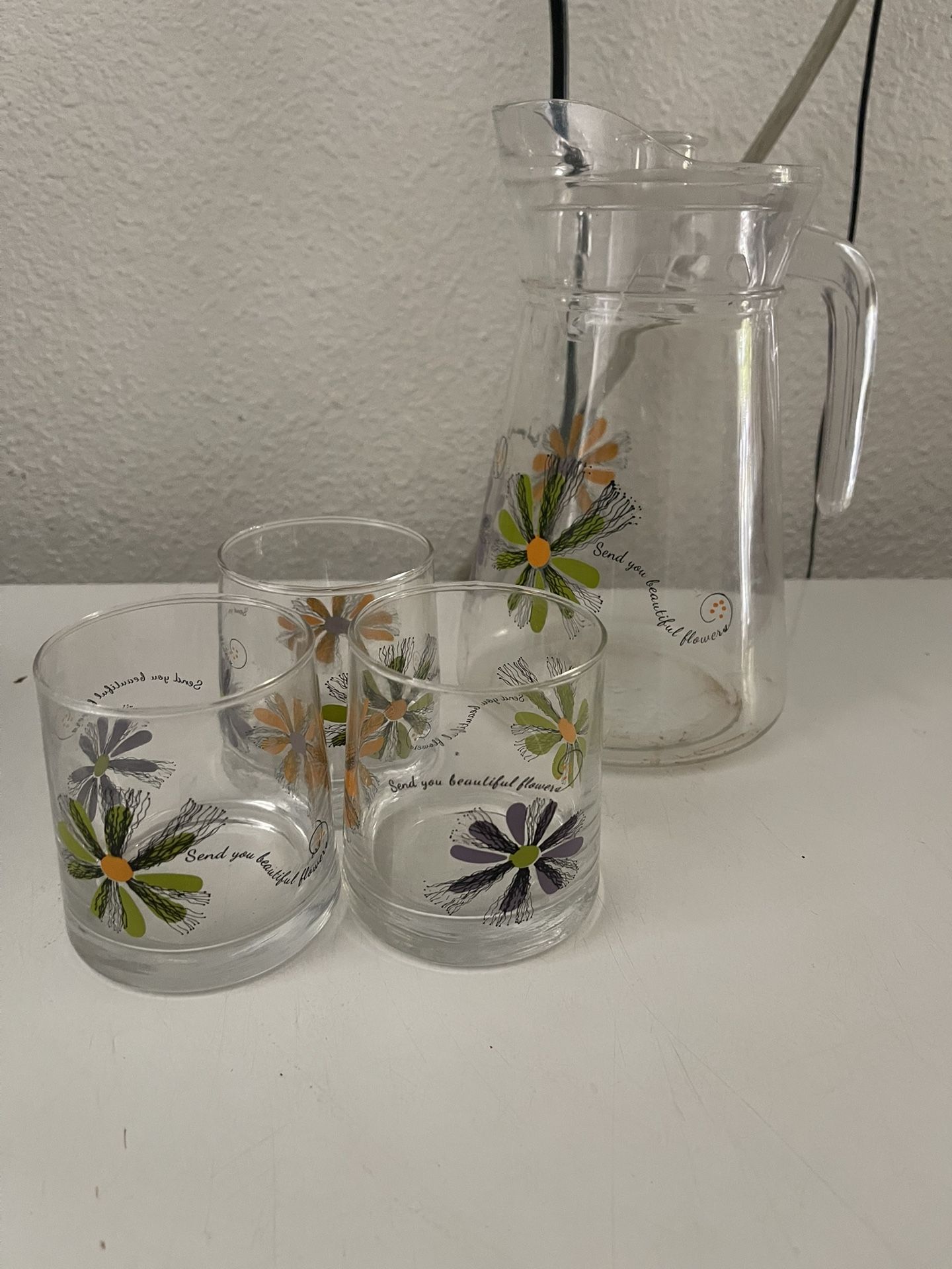Glass Jarrito Set