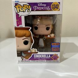 IN HAND Cinderella Dishes Disney Funko Pop #1342 Wondrous Convention Princess