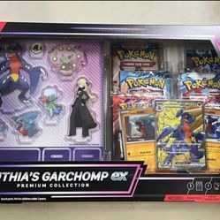 Pokemon TCG: Cynthia’s Garchomp ex Premium Collection Box