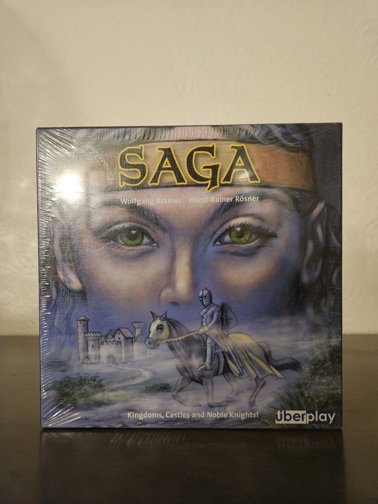 Saga Kingdom Castles Fantasy Card Game By Uberplay Designed by Wolfgang Kramer & Horst-Rainer Rosner