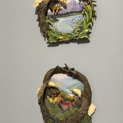 Four Seasons Of The Eagles Plates