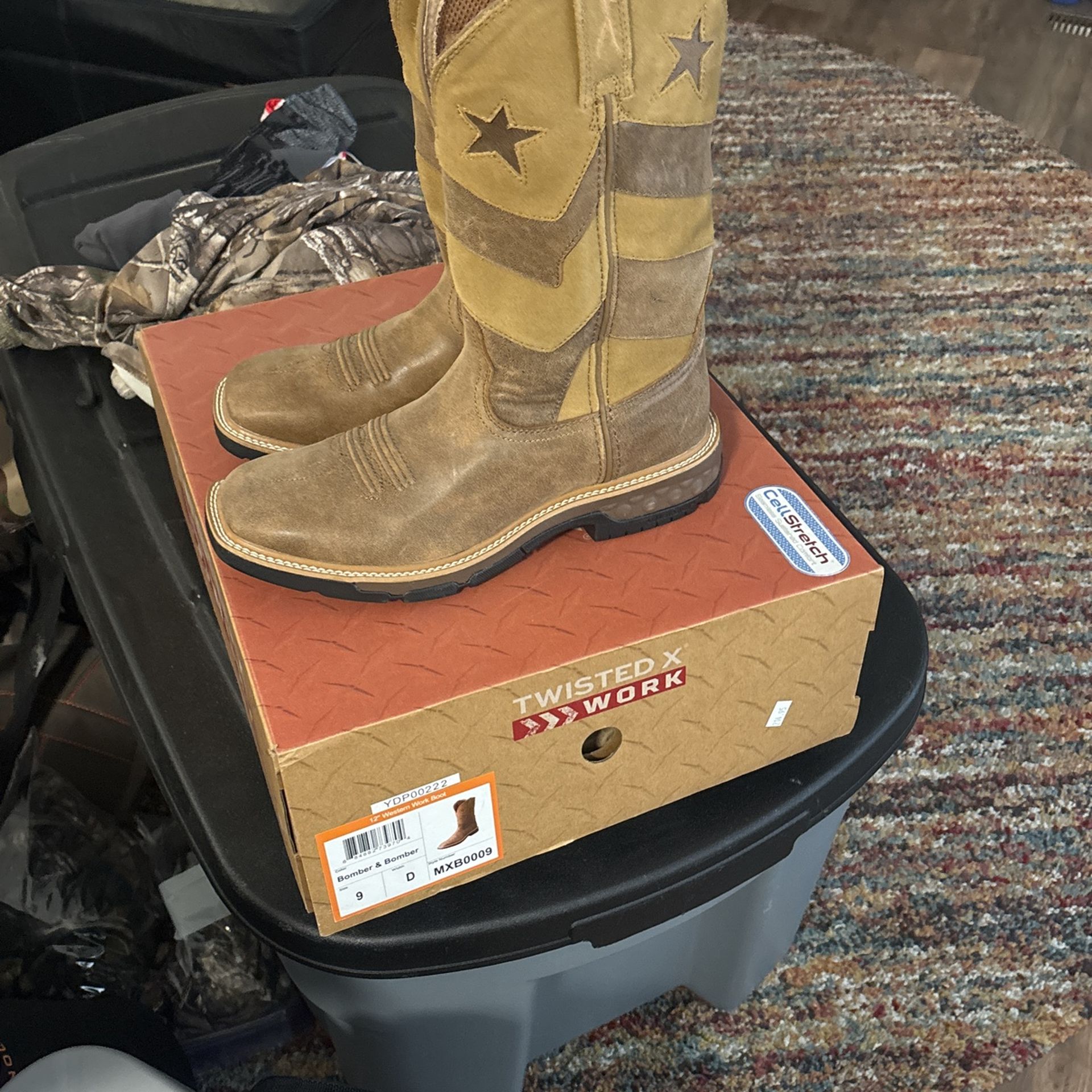 Twisted Work Western Boots Size 9 Never Worn