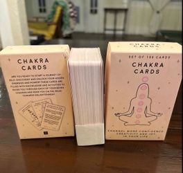 Chakra meditation cards