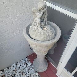 Angel Stone Light Up Fountain 