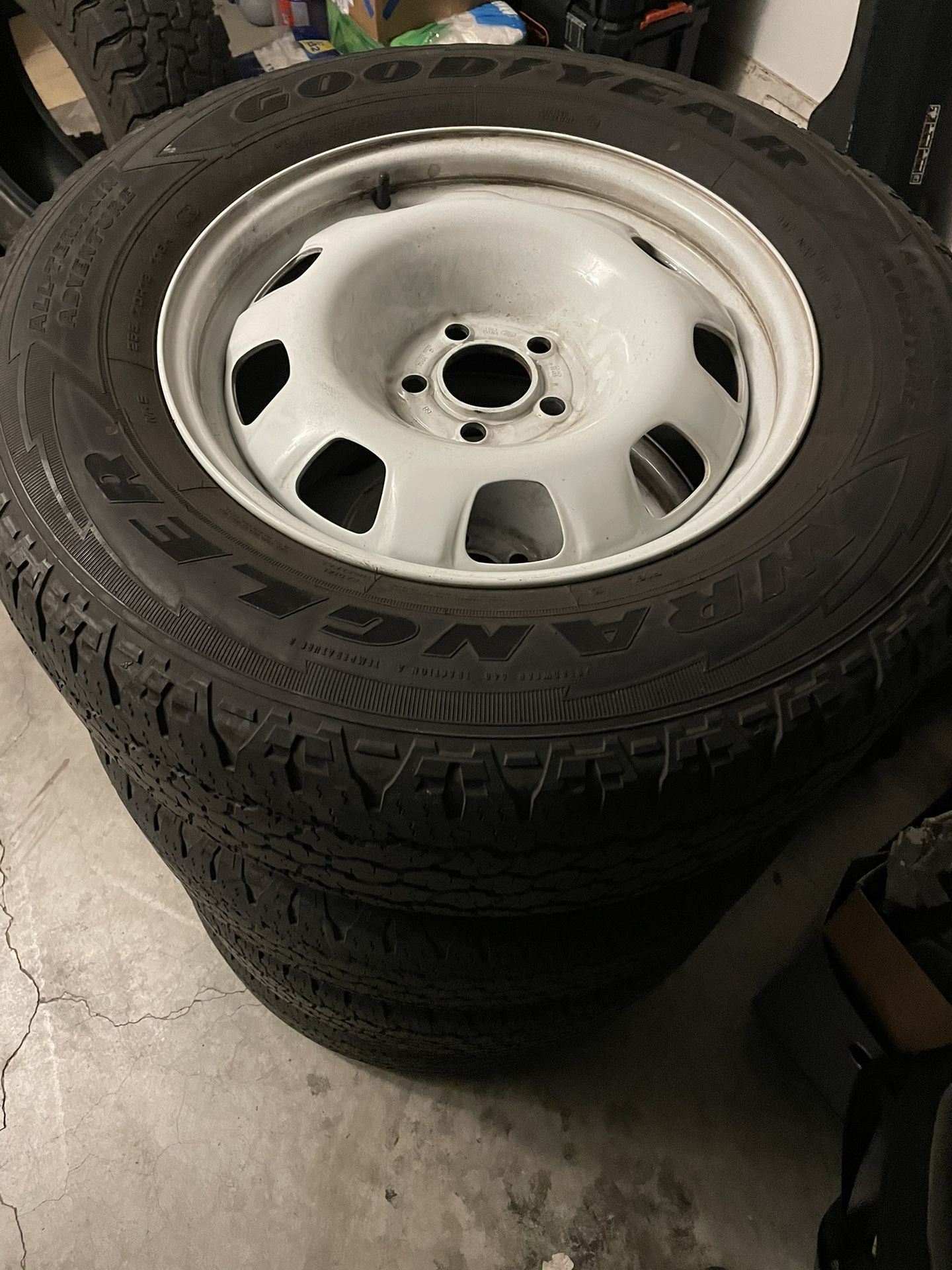 18 Inch Land Rover Defender Steel Wheels