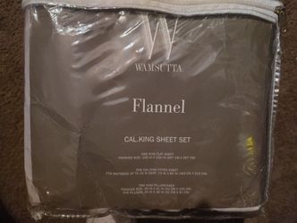 Wamsutta Flannel Cal.King Sheet Set