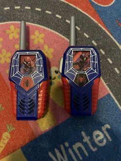 Spiderman Light Up Walkie Talkies