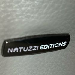 Natuzzi Leather Recliner Couch