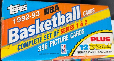 1992-93 Topps NBA Basketball Complete Set