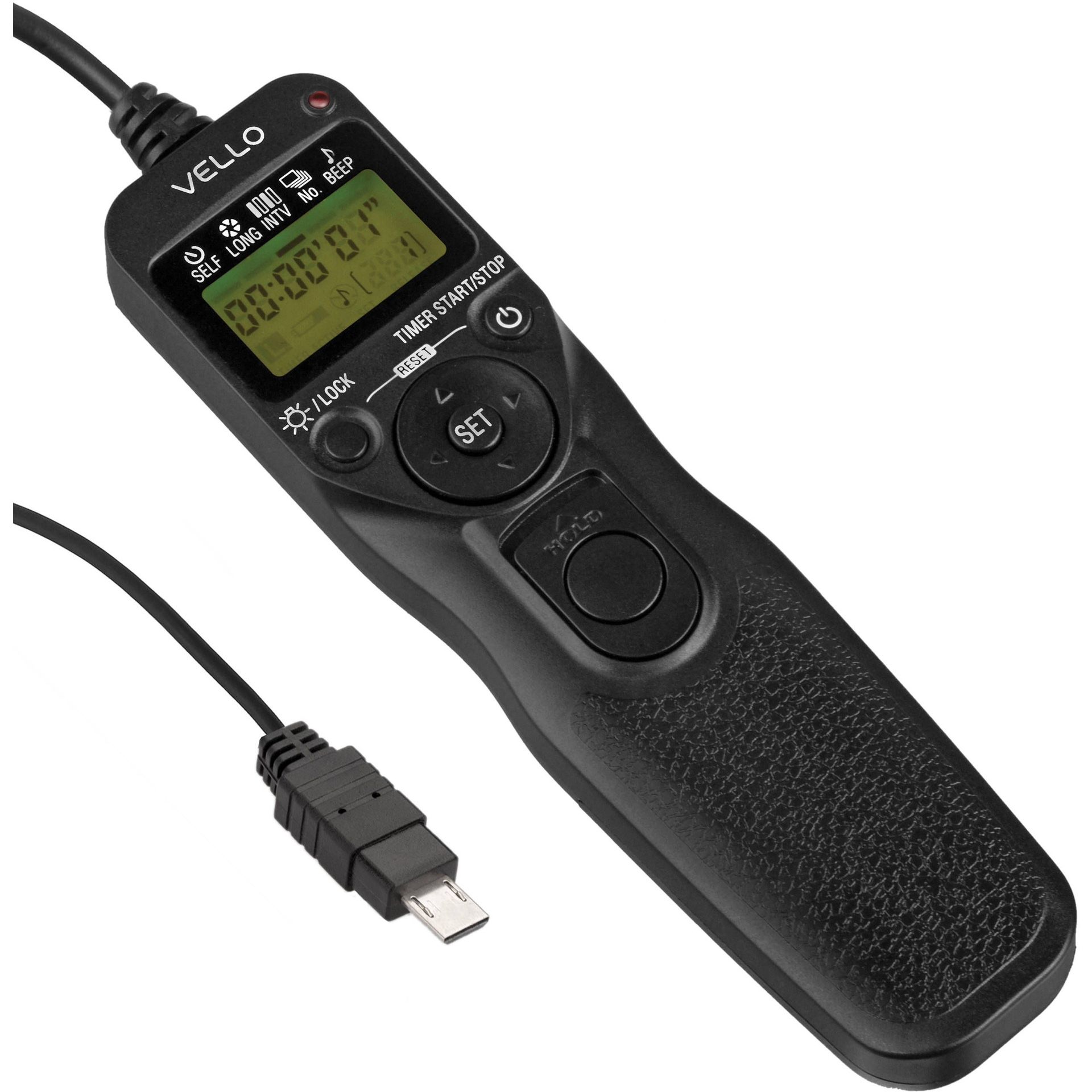 NEW Vello ShutterBoss II Timer Remote Switch for Cameras with Sony Multi-Terminal Connector