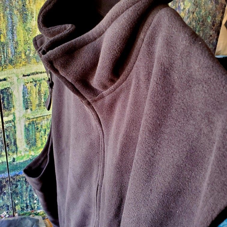 KINGSIZE Men's 2XL BIG Fleece Blend Zip-up Vest