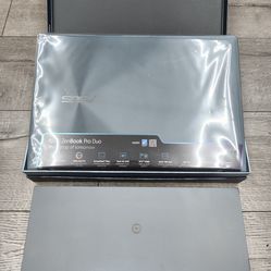 ASUS Zenbook Pro Duo 4K Pantone OLED i7 9750H RTX 2060 16GB 1TB Touch Laptop UX581GV