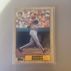 1987 Barry Bonds Rookie Card