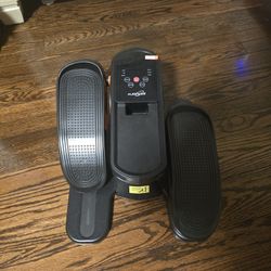 BLACK Under Desk Elliptical Machine,