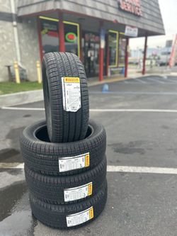 215 55 17 brand new Pirelli P-Zero All season 🦾🛞✅  Balanced and installed 🛠️  Loma linda tire shop 🛞  25153 Redlands Blvd Unit A Loma Linda, CA  9