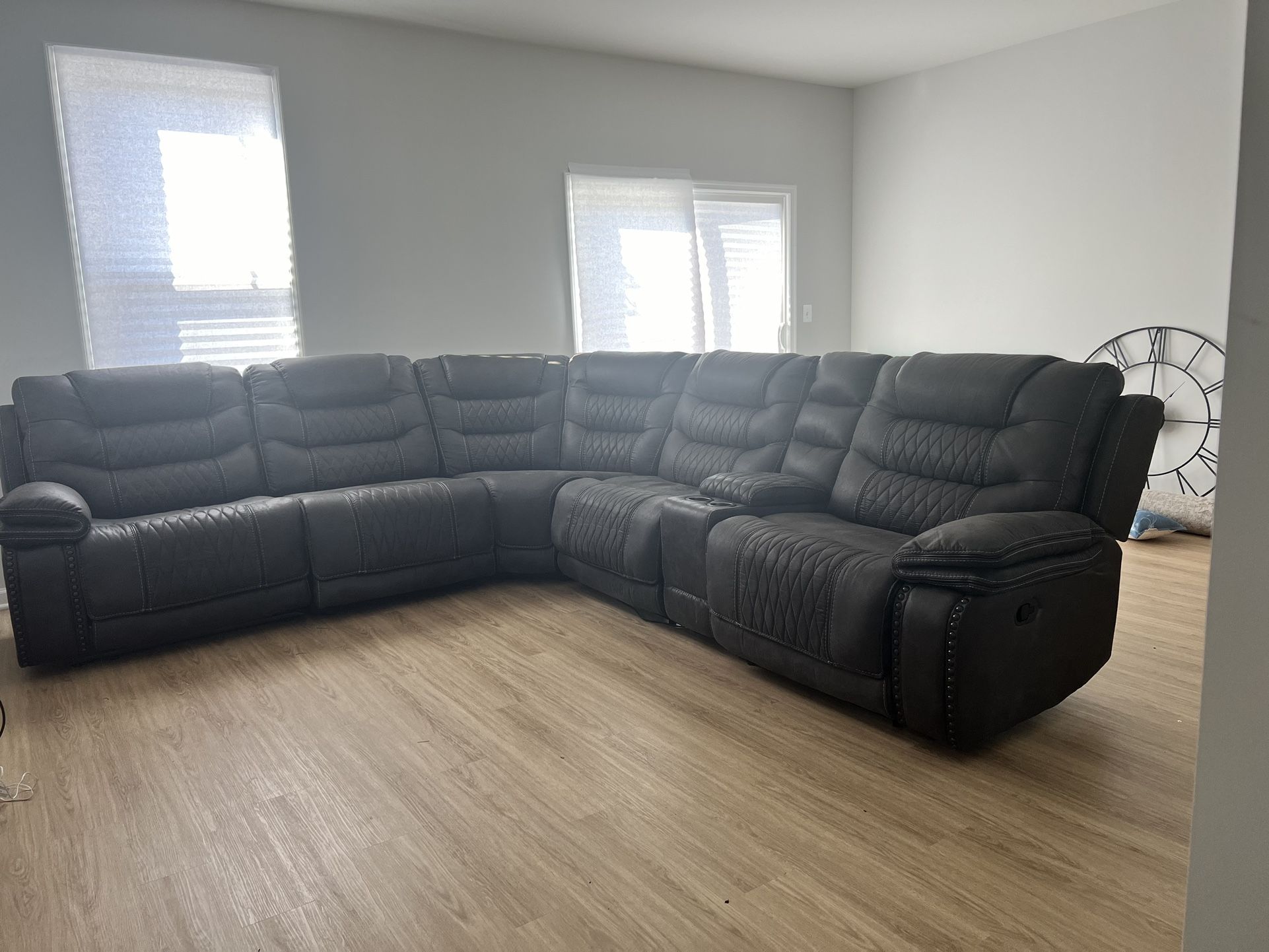 Sorreno Gray Couch From American Signature 