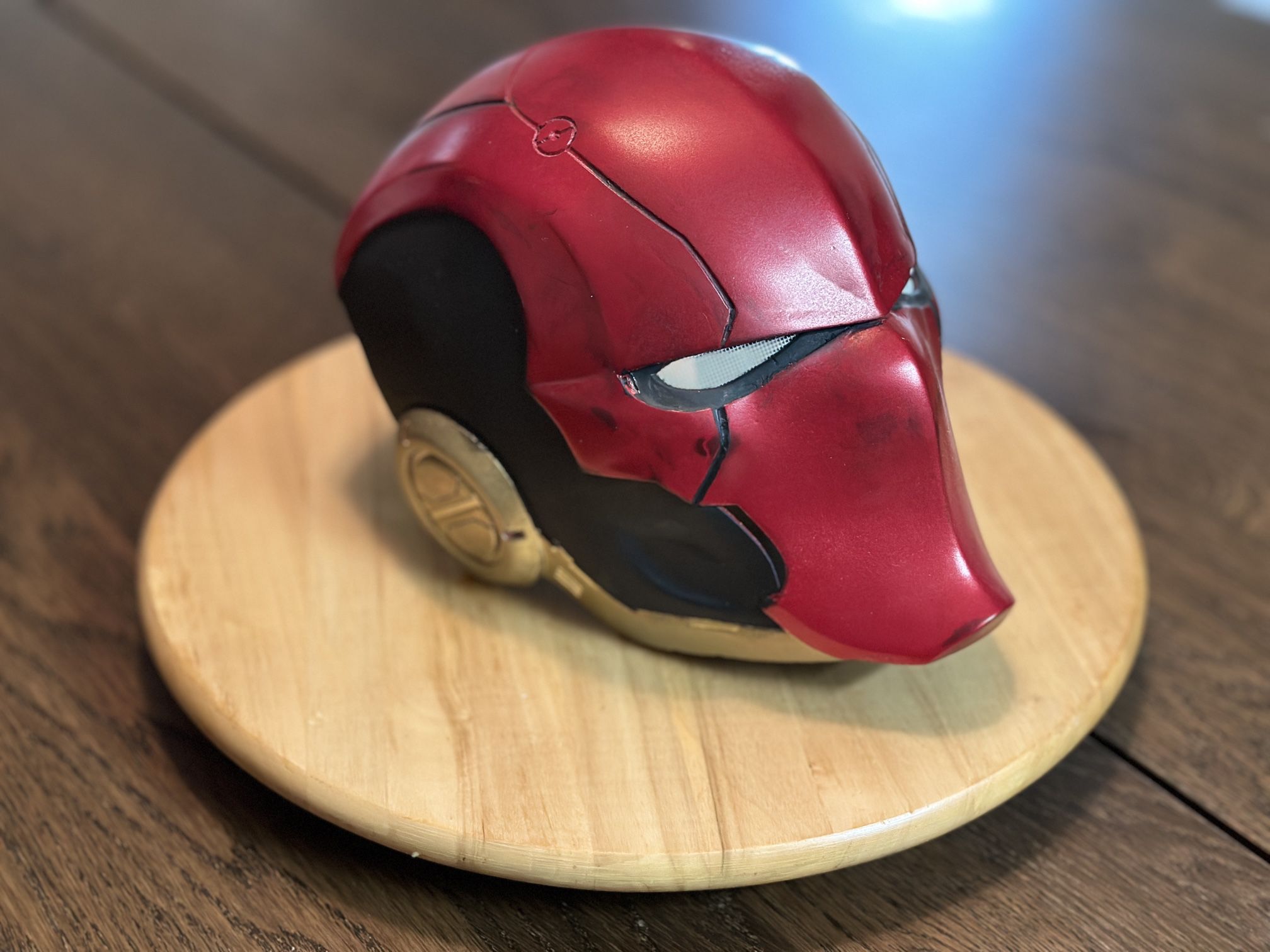 Prop Star Wars UMBRA, Red Ronin 3D Printed Helmet - CUSTOM | One Of A Kind | Worth $350 - Asking $175 Ea. ONLY