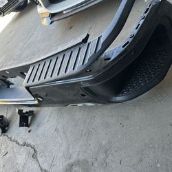 2020 Chevy Silverado rear bumper