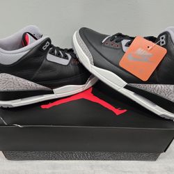 Jordan 3 Retro | Black Cement | Size 11 & 13