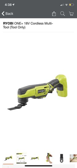 Ryobi 18v multitool