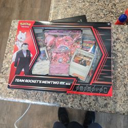 Pokemon Cards Mewtwo Ex Box