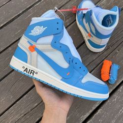 Jordan 1 Off-White University Blue 