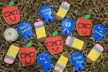 Teacher appreciation cookies