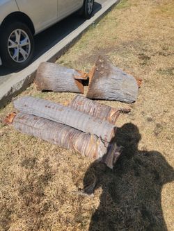 Fire wood on the curb 15214 midcrest dr Whittier 90604