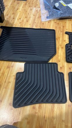 Kia Rio Black Rubber Floor Mats new