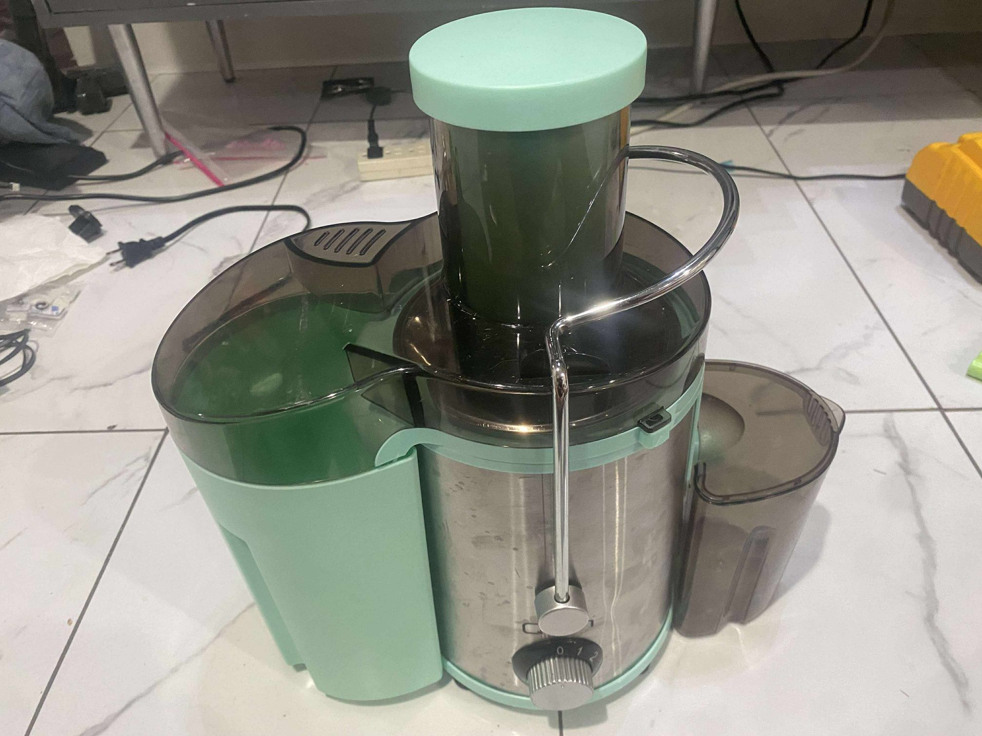 qcen green power juicer