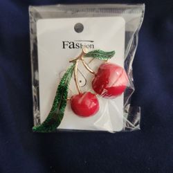 Broche Cerezas