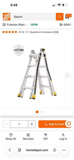 Gorilla ladder 18 feet multi use