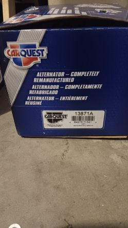 Carquest Auto Parts Bundle - Alternator, Brake Pads, Spark Plug Wires, Air Filter