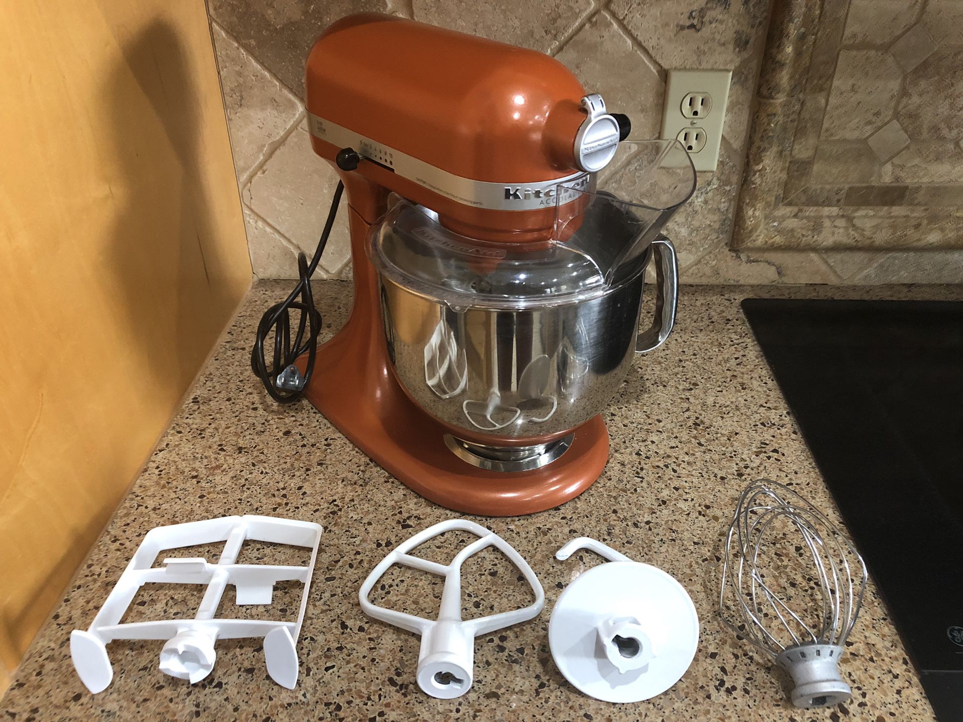 Kitchen Aid Accolade 400 Persimmon Orange Stand Mixer