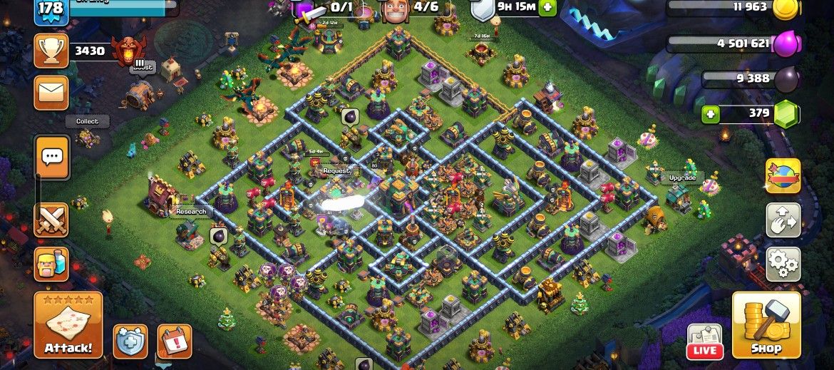 Clash Of Clans- Townhall 14