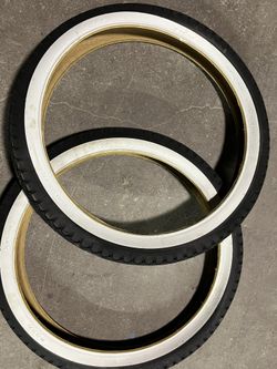 Lowrider bike tires 20”
