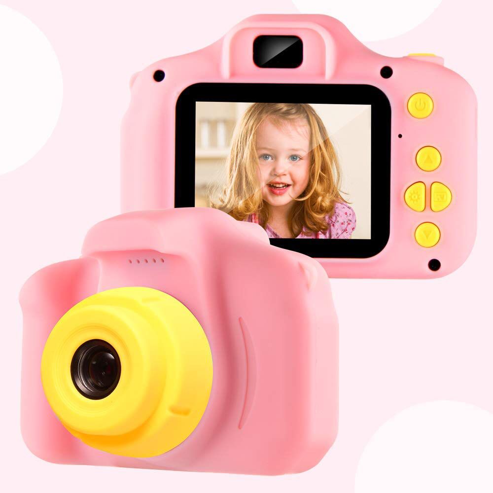 Kids Camera Children Digital Cameras Toy 1080P 2.0" HD Toddler Video Recorder Shockproof Great Gifts