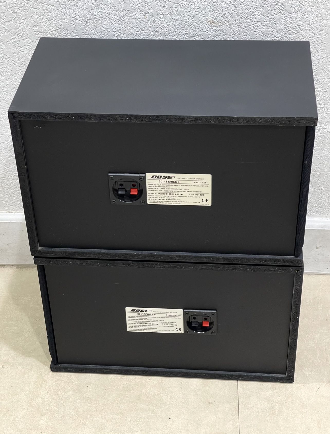 Bose 301 Series III speaker