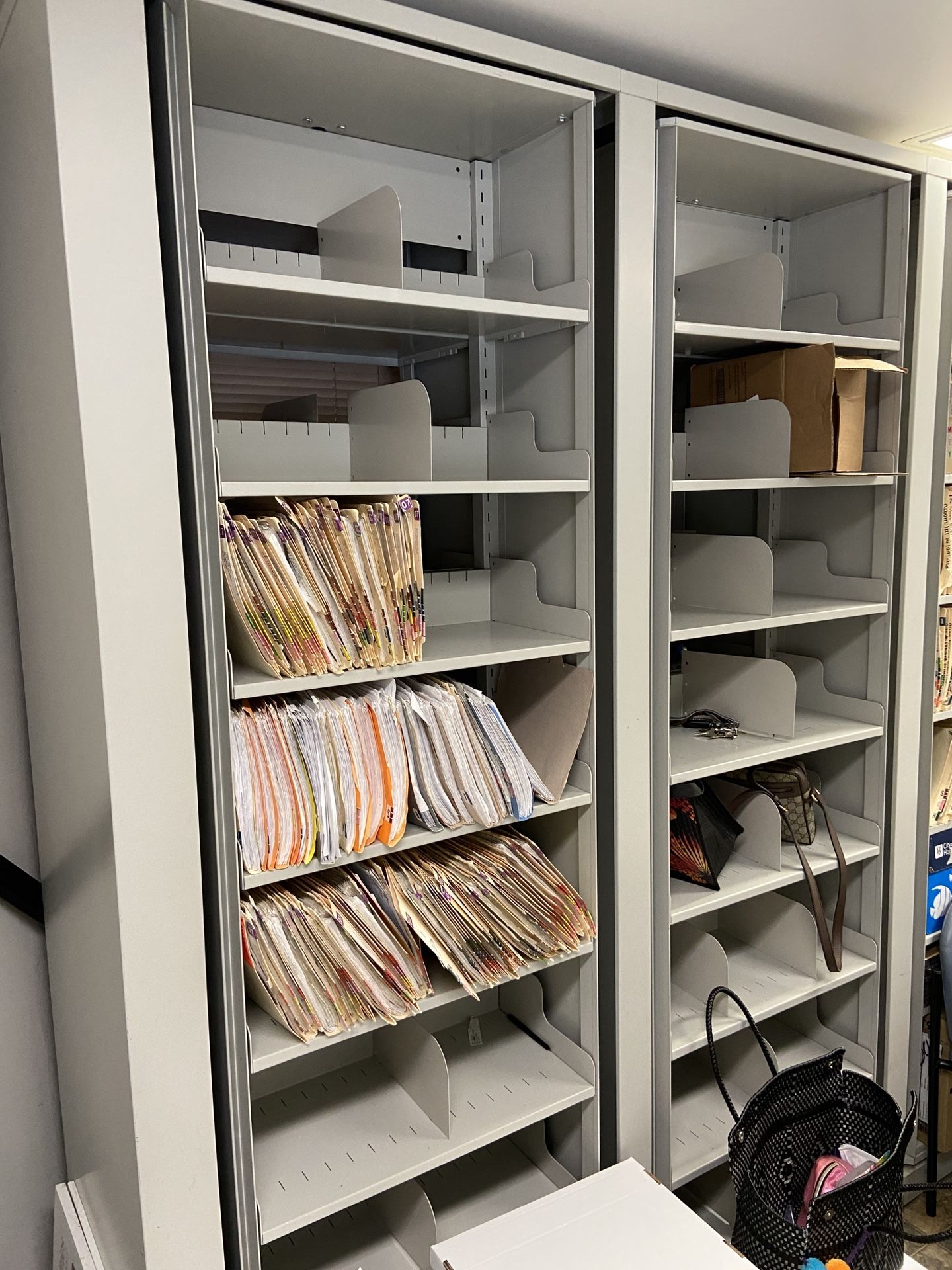 Rotary Medical File Cabinet 