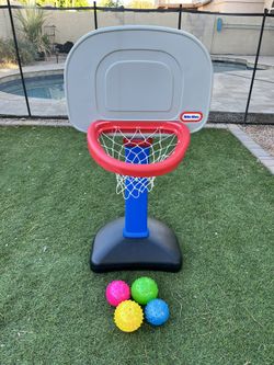 ❣️Toy Sale❣️little tikes Kids Basketball Hoop Adjustable Height