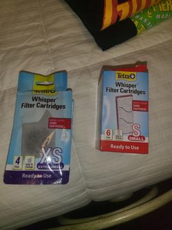 XS & S Tetra Whisper Filter Cartridges 
