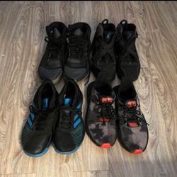 shoes (Adidas, Jordans)
