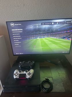 PS4 bundle with monitor